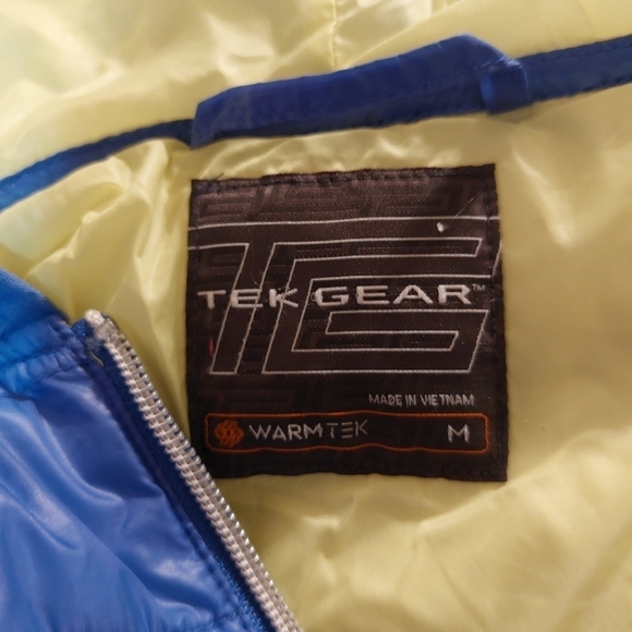 Tek Gear Ladied Long Sleeve Full Zip Puffer Jacket - Picture 4 of 5